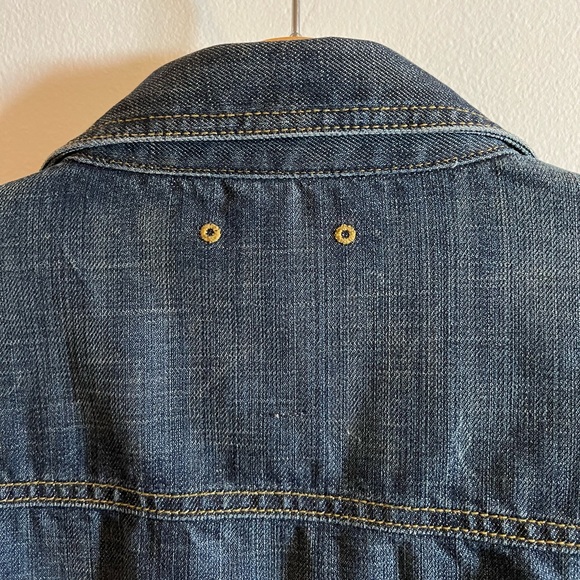 JOHN VARVATOS BEATLES FULL DUAL ZIP POCCKETS DENIM CONVERSE JACKET - Size: XL - Picture 9 of 14